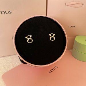 Tous infinit earrings autentic sterling silver brand new. Sold out online